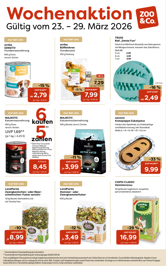 Entdecke unsere aktuelle Wochenaktion vom 23. - 29.03.2026!